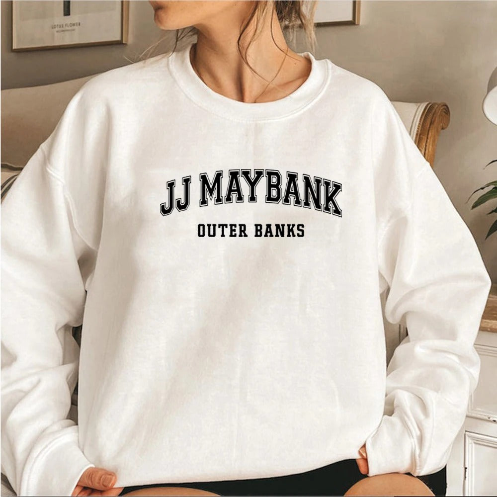 Unisex Round Neck Sweater Front View